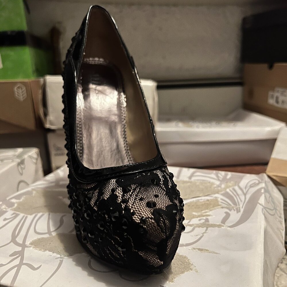 Shi by Journeys Belle Blush heels, size 8 -- NEW